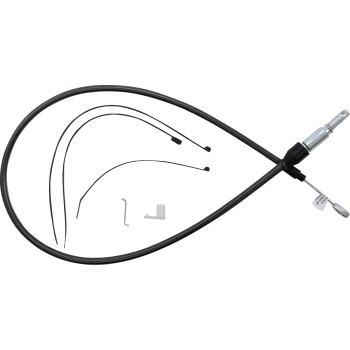 Magnum - Magnum Alternate Length Black Pearl Quick Connect Braided Upper Clutch Cable - 38in. - 42344HE