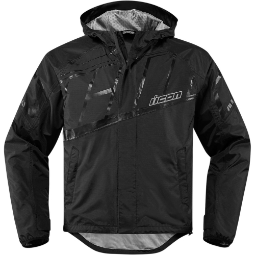 Icon - Icon PDX2 Waterproof Jacket - 2854-0201 - Black - 2XL