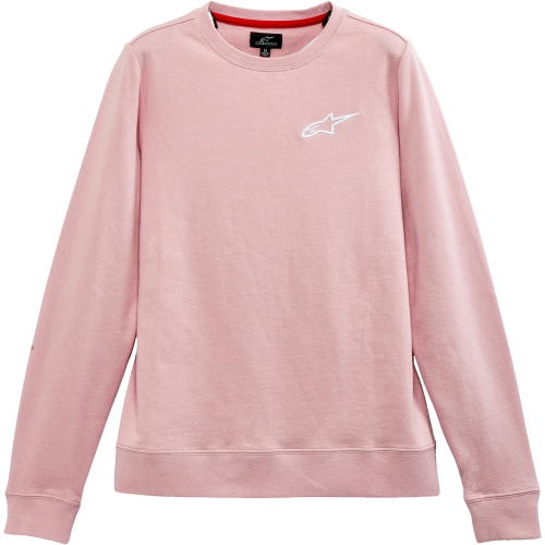 Alpinestars - Alpinestars Ageless Chest Crew Womens Fleece - 1232518203100L - Pink - Large