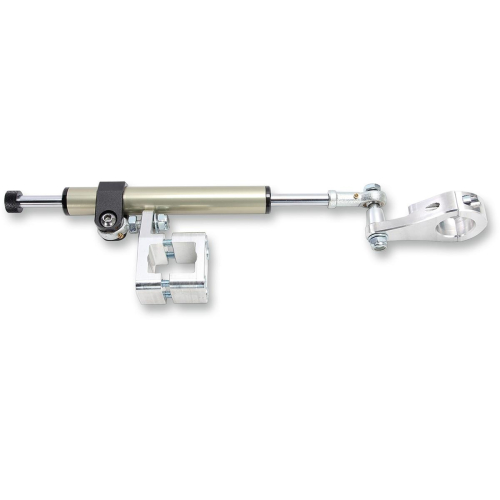 Moose Racing - Moose Racing 7 Way Steering Stabilizer - Non Rebuildable - Silver - 0414-0521
