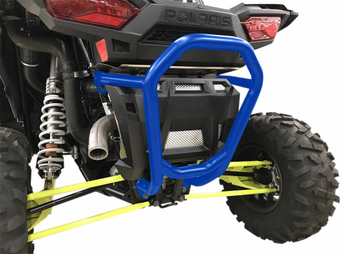 Moose Racing - Moose Racing Rear Bull Bar Bumper - Blue - 0530-1446
