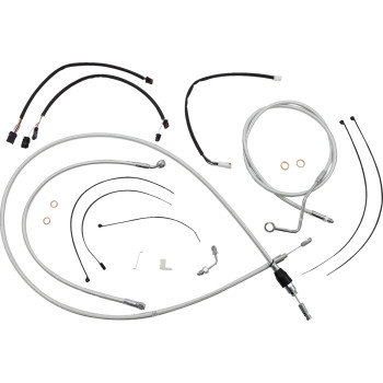 Magnum - Magnum Sterling Chromite Handlebar Installation Kit for 15in-17in. Ape - 3871142