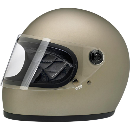 Biltwell Inc. - Biltwell Inc. Gringo S Solid Helmet - 1003-203-103 - Flat Titanium - Medium