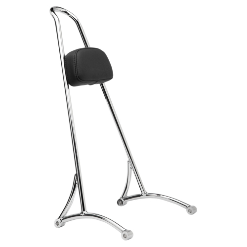 Burly Brand - Burly Brand Sissy Bar - Long - Chrome - B13-1501C