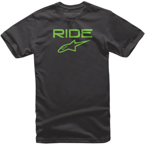 Alpinestars - Alpinestars Ride 2.0 Youth T-Shirt - 3038720101060XL - Black/Green - X-Large