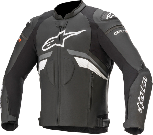 Alpinestars - Alpinestars GP Plus R V3 Leather Jacket - 3100520-102-56 - Black/Gray/White - 46