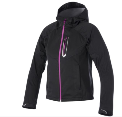 Alpinestars - Alpinestars Stella Spark Softshell Womens Jacket - 3319614-1327-2X - Black/Pink - 2XL