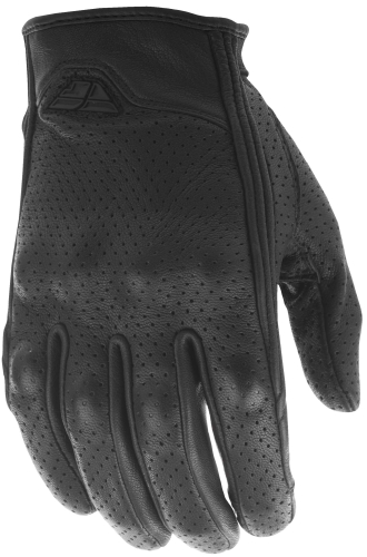 Fly Racing - Fly Racing Thrust Leather Gloves - #5884 476-0025~3 - Black - Medium