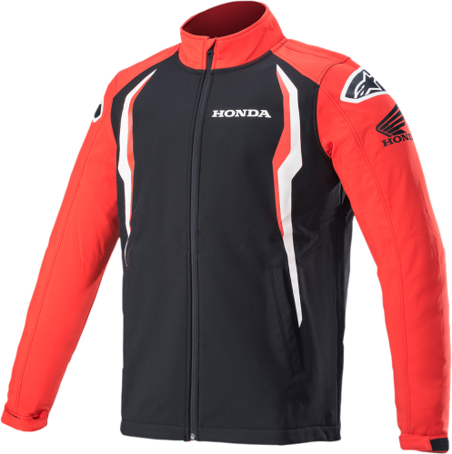 Alpinestars - Alpinestars Honda Softshell Jacket - 1H20-11440-XL - Red/Black - X-Large