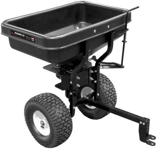 Fimco Industries - Fimco Industries Adjustable ATV Dry Material Spreader - DMS-TR-12V-2.2