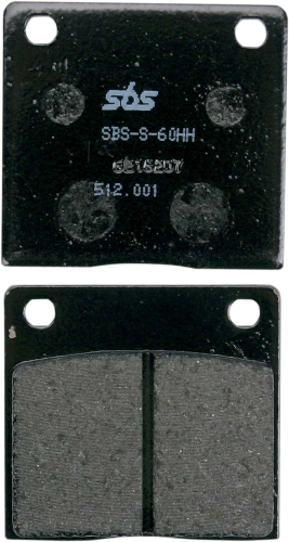 SBS - SBS Carbon Tech High-Performance Brake Pads - 512H.CT