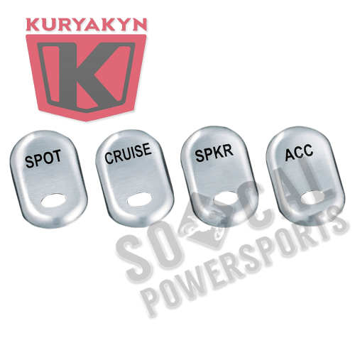 Kuryakyn - Kuryakyn Rocker Switch Cover Kit - 7232