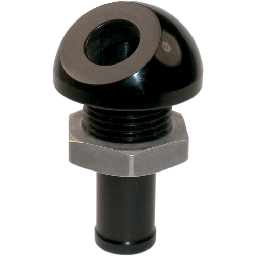 Jetinetics - Jetinetics 1/2in. Water Bypass Fitting - 45deg. - Black - 5088