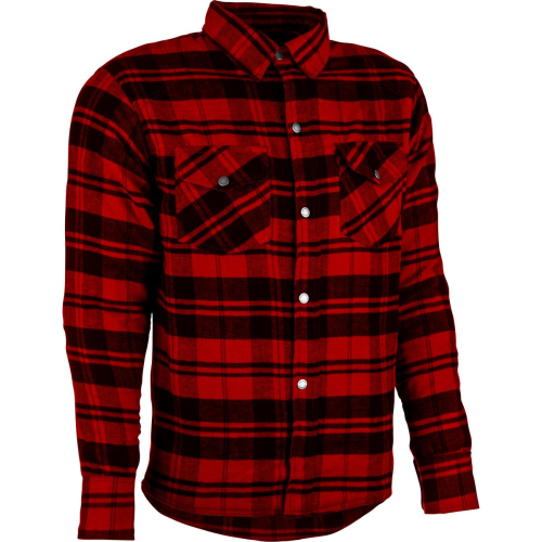 Highway 21 - Highway 21 Marksman Riding Flannel - 6049 489-11985 - Black/Red LE - X-Large