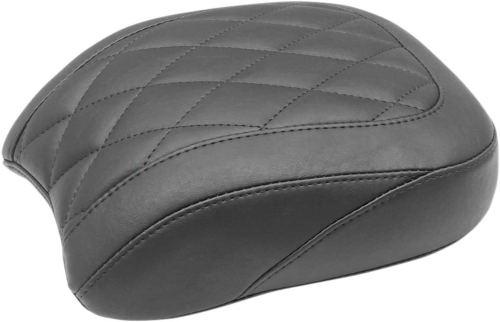 Mustang - Mustang Wide Tripper Solo Seat - Diamond Stitch - Black - 83045