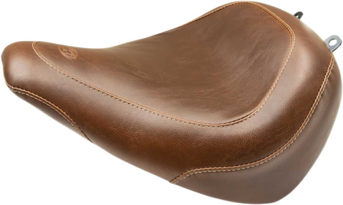 Mustang - Mustang Wide Tripper Solo Seat - Vintage - Brown - 83056