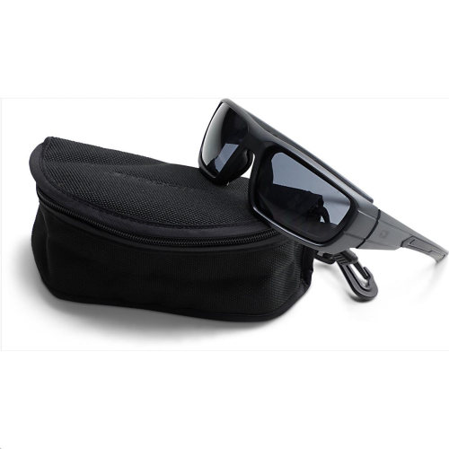 Bobster Eyewear - Bobster Eyewear Mission Sunglasses - BMIS001 - Matte Gray/Smoke Lens - OSFM