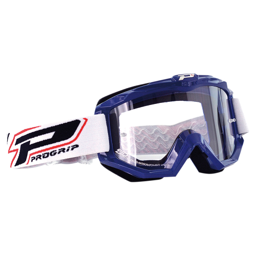 Pro Grip - Pro Grip 3201 Atzaki Goggles - PZ3201BL - Blue / Clear Lens - OSFA