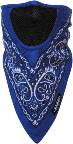Schampa - Schampa Facefit Facemask - FMV-195 - Paisley Blue - OSFM