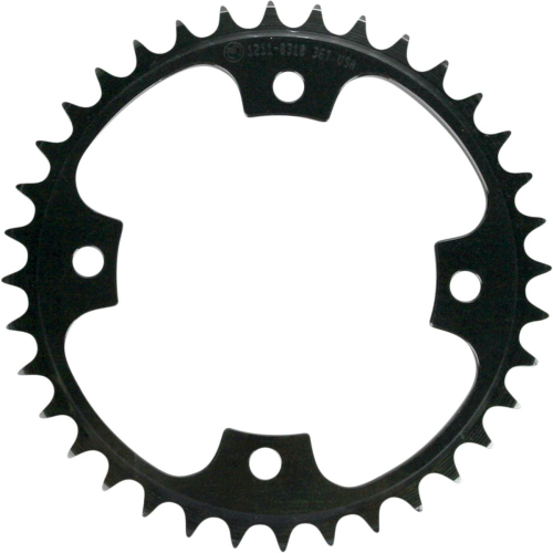 Moose Racing - Moose Racing Aluminum Rear Sprocket - Black - 36T - 4081-36