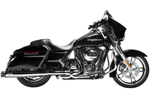 MagnaFlow - MagnaFlow Deep Cut Slip-On - Chrome/Black Tip - 7200405