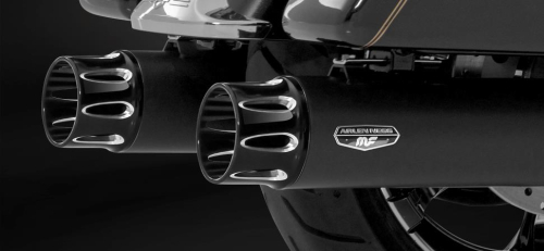 MagnaFlow - MagnaFlow Deep Cut Slip-On - Black/Black Tip - 7200604