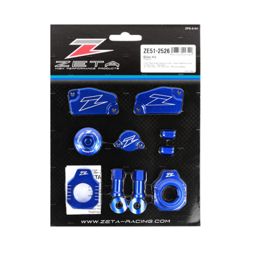 ZETA - ZETA Billet Kit - Blue - ZE51-2526