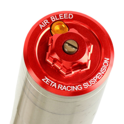 ZETA - ZETA Fork Caps - Red - ZE56-10042