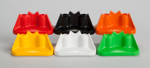 Stud Boy - Stud Boy Super-Lite Plus Pro Series Double Backer Plates - Red - .75in. - 2522-P1-RED