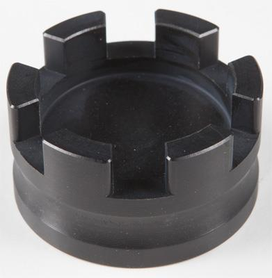 Rooke Customs - Rooke Customs Oil Dipstick Cap - Black - R-ODC-RB