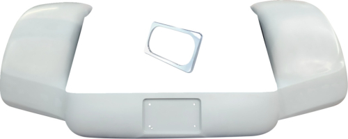 Paul Yaffe Originals - Paul Yaffe Originals Pro Street Trike Rear Fender Kit with Chrome License Frame, No Exhaust Outlet - FPSFK-N-NO-C