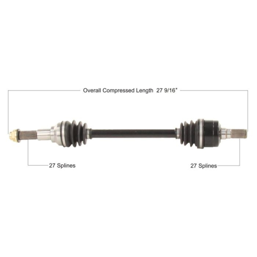 TYTANEUM - TYTANEUM OE Style CV Axle - YAM-7040