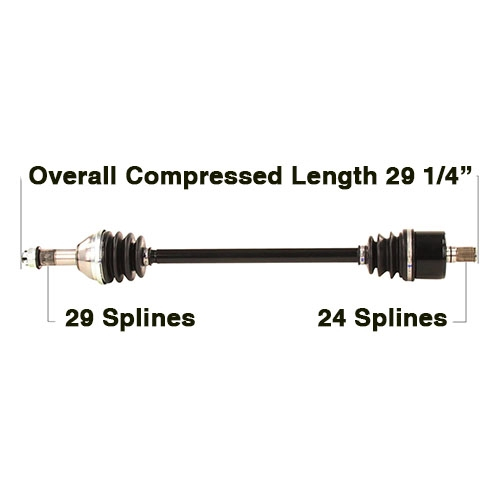 TYTANEUM - TYTANEUM OE Style CV Axle - CAN-7093