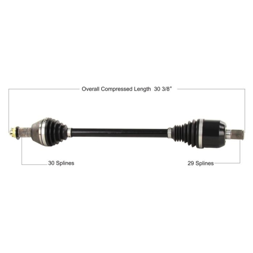 TYTANEUM - TYTANEUM Heavy Duty CV Axle - HON-6048HD