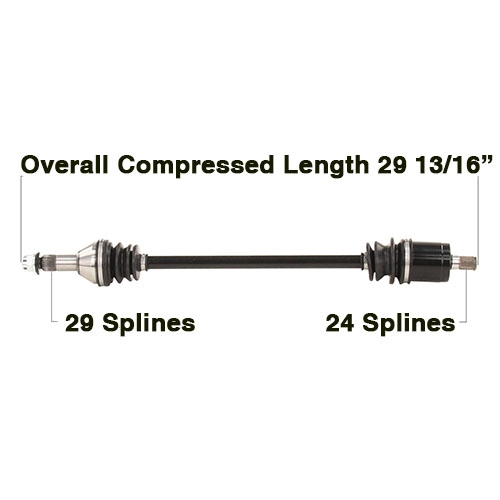 TYTANEUM - TYTANEUM OE Style CV Axle - CAN-7088