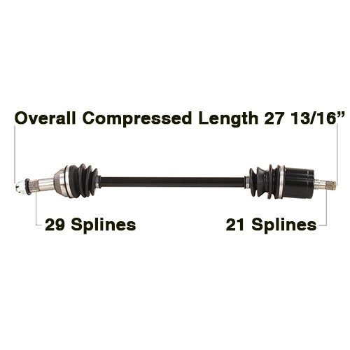 TYTANEUM - TYTANEUM OE Style CV Axle - CAN-7081