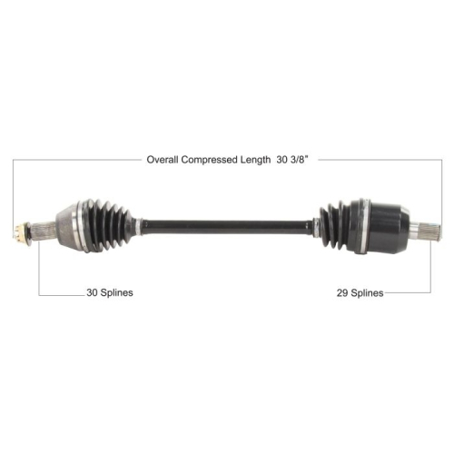 TYTANEUM - TYTANEUM OE Style CV Axle - HON-7048