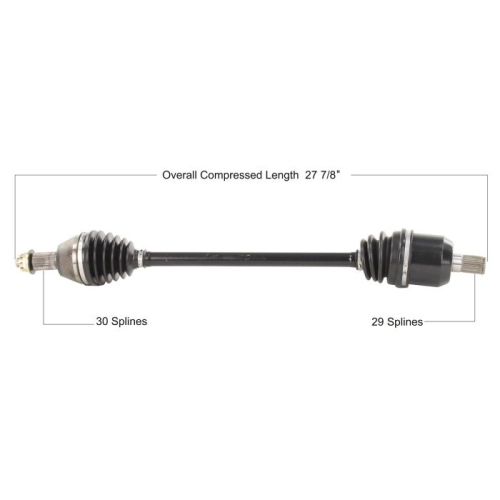 TYTANEUM - TYTANEUM OE Style CV Axle - HON-7049