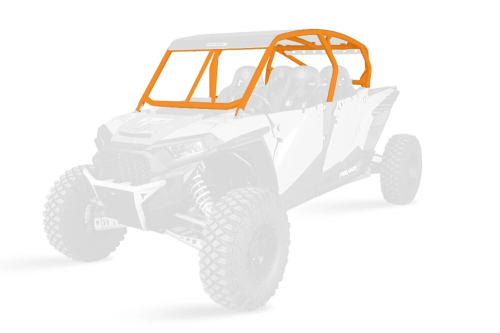 Pro Armor - Pro Armor Baja Cage with Intrusion Bars - Orange - P144C025OR-446