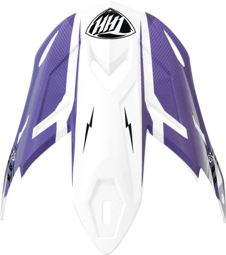 THH Helmets - THH Helmets Battle Visor for T710 Helmets - Purple/Black - 640417