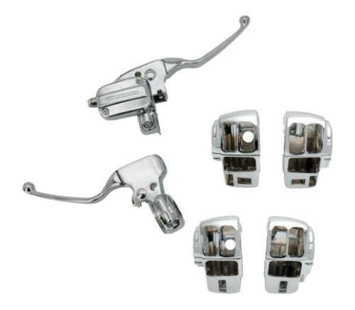 HardDrive - HardDrive Handlebar Control - with Cable Clutch - Chrome - 53602