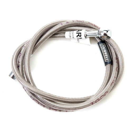 Russell - Russell Braided Front Brake Line Kit - Lowers Only - Stainless - R08756SS