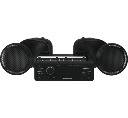 Rockford Fosgate - Rockford Fosgate Source Unit & 4-speaker Kit For Road Glide Ultra - HD9813RGU-STAGE1