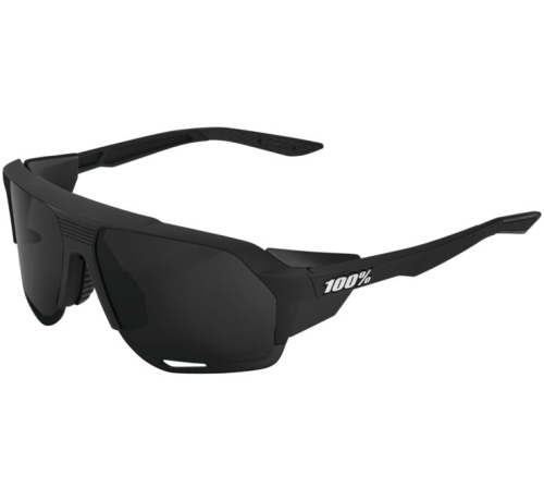 100% - 100% Norvik Sunglasses - 60031-00002 - Matte Black / PeakPolar Gray Lens - OSFM