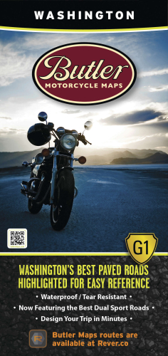 Butler Maps - Butler Maps G1 Series Map - Washington State - MP-118