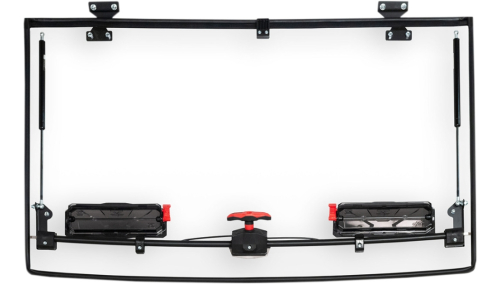 Seizmik - Seizmik Flip Up Windshield with Vents - 50-50247KIT