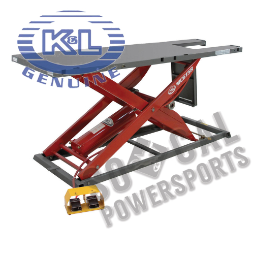 K&L Supply - K&L Supply MC615R Air Lift - Red - 35-6294