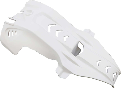 Polisport - Polisport Fortress Skid Plate with Link Guard - White - 8472000003