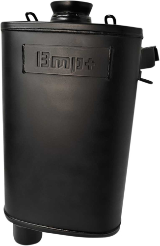 BikeMan Performance - BikeMan Performance Full Velocity Muffler - Black - 02-123-SB