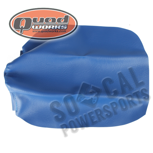 Quad Works - Quad Works Cycle Works Seat Cover - Blue - 35-45085-03